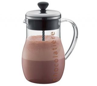 Bodum Chocolatiere 34 oz Glass Hot Chocolate Maker/Frother —