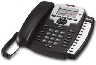 cortelco 9125 corded feature speaker desk wall phone caller id with