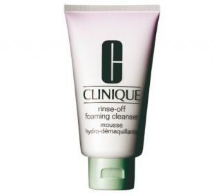 Clinique Rinse Off Foaming Cleanser —