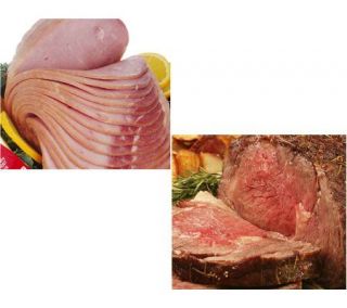 Kansas City 4.5 5.5 lb. Sliced Ham & 3.5 4 lb. Roast Auto Delivery