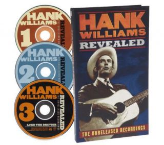 Hank Williams Revealed Unreleased Recordings 3 CD Set —