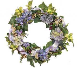 20 Hydrangea Dogwood Wreath by Valerie —