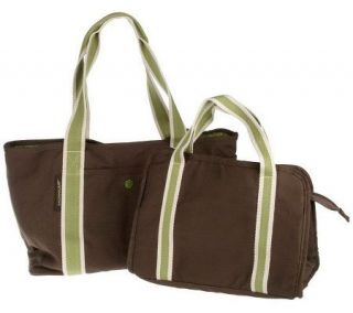Rachael Ray Expandable Everyday Tote w/Removable Thermal Tote