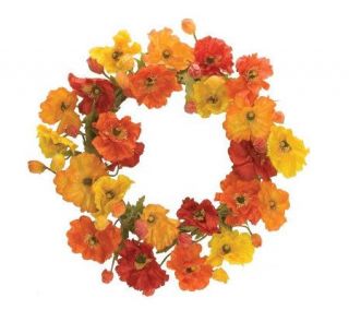 21 Poppy Wreath by Valerie