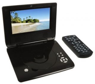 GPX 7 LCD Screen Portable DVD Player with Remote —