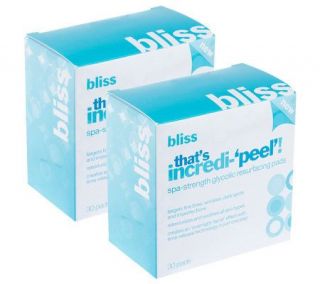 bliss (60) Incredi p Resurfacing Overnight Peel Pads —
