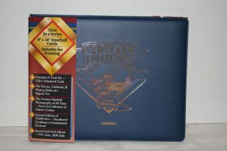 Conlon Collection Series I #5026 w/COA Baseball Color Masters Cards