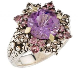 Barbara Bixby 3.40 ct tw Multi Gemstone Ring, Sterling/18K —
