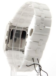 Kenneth Cole Digital Ceramic KC4733 Day Date Month New Womens Watch