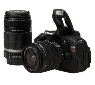 Canon EOS Rebel T3i DSLR 18.0MP Camera w/2 Lens Kit,Camera Bag & 8GB 