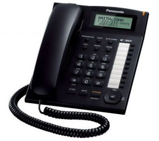 Panasonic 1 Line Corded Telephone with 2 Step Tilt Angle   E251337