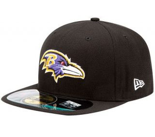 NFL Mens New Era Baltimore Ravens Sideline Fitted Hat   A325532