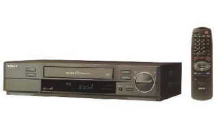 Toshiba M754 6 Head Hi Fi VCR w/Remote Control —