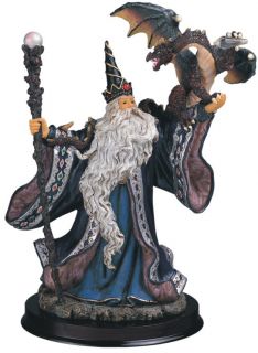 Wizard Magic Fantasy Collectible Figurine Statue Figure GC6
