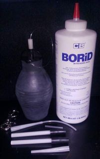 1lb Borid Boric Acid Pest Control Insecticide Dust B G M1150 Bulb Hand