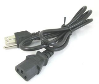 New Standard USA 3 Prong AC Power Cord Cable for Printers PC Desktop