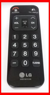 LG AKB72913103 Genuine Original Manufacturer TV Remote Control