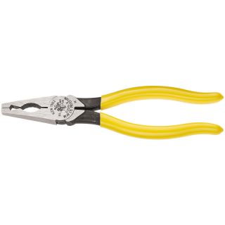The Klein D333 8 long nose conduit and reaming pliers have a slim head