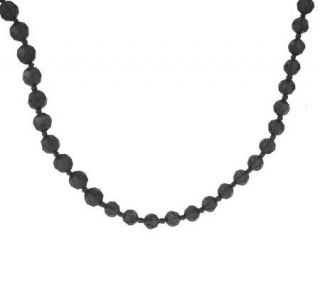 36 Endless Faceted Bead Graduated Necklace