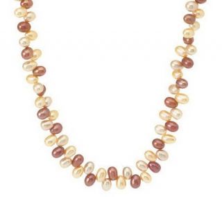 Honora Cultured FreshwaterPearl 18 Oval Pearl Necklace —