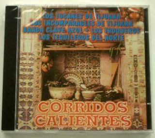 New SEALED CD Corridos Calientes Los Troqueros Azul