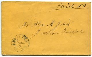 Corsicana Tex Mar 4 w MS Paid 10 Posted to Jackson Tennessee