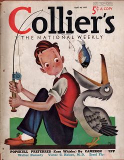 1937 Colliers April 24 Travel Trailers North Carolina Moonshine Errol