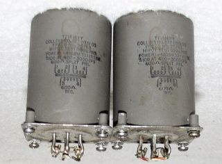 Two Freed Collins 600/split 600 Transformers