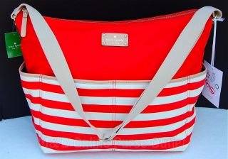   NEW Authentic Kate Spade Collins Avenue Serena Baby Diaper Bag Tote