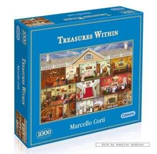  1000 pieces jigsaw puzzle Marcello Corti   Treasures Within (G6094