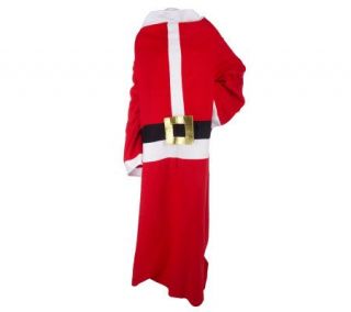 Christmas Santa Cuddle Wrap Blanket —