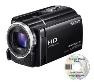 Sony HDR XR260V 160GB HDD Full HD Camcorder Bundle —
