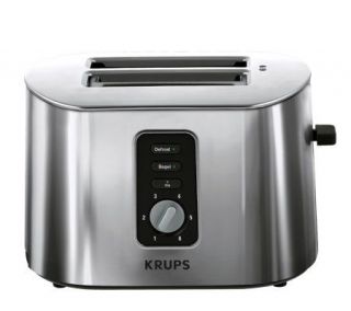 Krups 2 Slice Toaster with Eight Settings and Cool Touch Walls