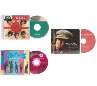 Michael Jackson & Jackson 5 Set of 3 CDs —