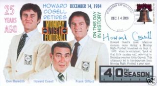 COVERSCAPE Computer generated Howard Cosell Event Cover