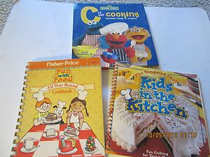  PAMPERED CHEF KIDS C IS FOR COOKING FISHER PRICE Childrens COOK Books