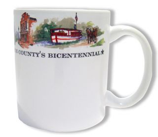 Coshocton Ohio County Bicentennial Mug Cup Salrin