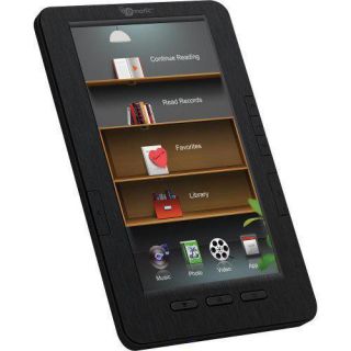 New XO Vision Ematic eBook Reader 7 Color LCD 4GB Video FM  PDF