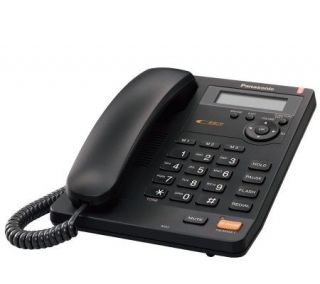 Panasonic KXTS600B Corded Integrated Phone withRinger ID —