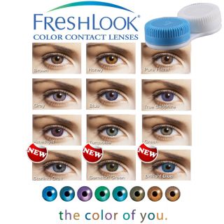 Color Contact Lenses Case Colored Lenses Wearing Case