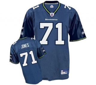 NFL Seattle Seahawks Walter Jones Replica TeamClor Jersey —