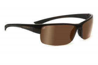 Serengeti Corrente Sunglasses, Shiny Crystal Cognac/Satin Dark Brown