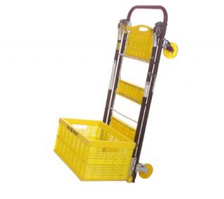 Total Trolley 4 in 1 Magic Helper w/Flexi deck & Storage Crate