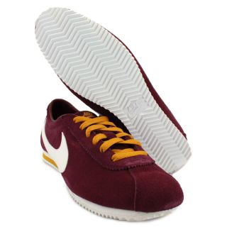 Nike Lady Cortez Suede 503441 603 Womens Laced Suede Trainers Wine