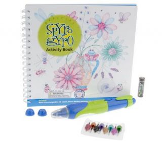 Spyro Gyro Motorized Pen with 40 Page Activity Book —