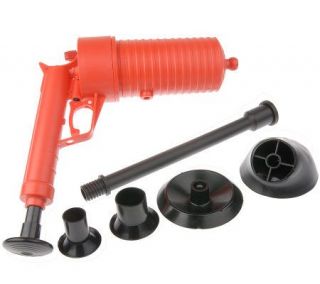 High Pressure Drain Cleaner with 4 Adaptors and Extender —