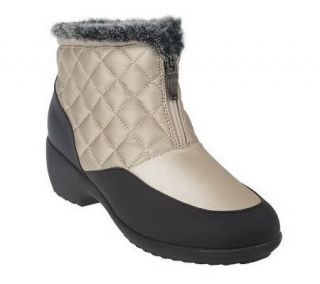 Weatherproof Grace Faux Fur Lined Water Resistant Quilted Boots