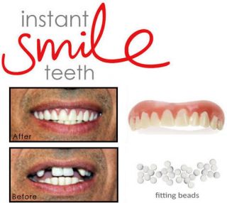  Baileys Instant Smile False 1 Teeth Cosmetic Fake Dentures Oral Dental