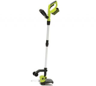Sun Joe Cordless Lithium ion Rechargeable String Trimmer —