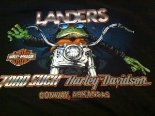   Davidson Mens Tshirt Size Medium Landers Toad Suck Conway Arkansas